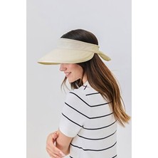 C&city Mikro Kumaş Fermuarlı Ayarlanabilir Sporcu Koşu ve Tenis Şapkası Y25730-30 Bej