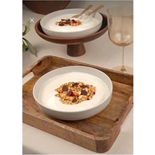 2li Pearl Mood Kütahya Serisi 20CM Salata Tabağı