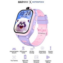 Harvox 4g Pro + Plus Android Sim Kartlı Akıllı Çocuk Saati | Gps Konum, Kamera, Görüntülü Görüşme Hx