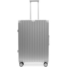 Valiz - Büyük Boy Valiz - Aluminyum Çerçeveli Pp Valiz Sessiz Teker ALC-211