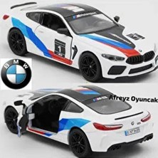 Oyuncak Metal Araba Bmw M Çek Bırak Diecast Model Araba Lisanslı 1:36 Ölçek Araba Bmw