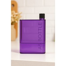 A5 Şeffaf Düz Matara Suluk Ince Su Şişesi