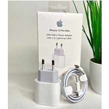 Apple iPhone Tüm Serilerle Uyumlu Hızlı Şarj Aleti Kablo Adaptör Set Orjinal 11 12 13 14 Pro Max 20W