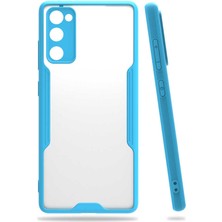 Galaxy S20 Fe Kılıf Khyr Parfe Kapak-Mavi