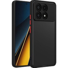 Khayra Xiaomi Poco X6 Pro Kılıf Khyr Hux Kapak-Siyah