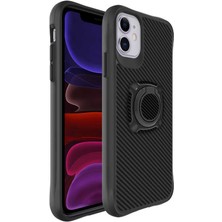 Khayra iPhone 12 Uyumlu Khyr Timo Kapak-Siyah