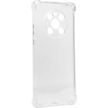 Huawei Mate 40 Pro Kılıf Lckc Kamera Korumalı Nitro Anti Shock Silikon-Renksiz