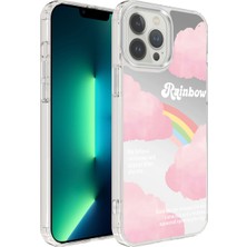 Khayra iPhone 13 Pro Uyumlu Airbagli Parlak Tasarımlı Khyr Mimbo Kapak-No6