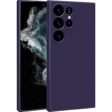 Khayra Galaxy S23 Ultra Kılıf Khyr Premier Silikon Kapak-Lacivert