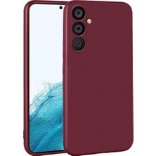 Khayra Galaxy A54 Kılıf Khyr Premier Silikon Kapak-Mürdüm