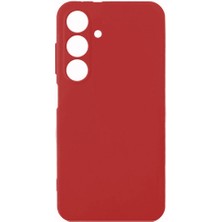Galaxy S24 Kılıf Khyr Biye Silikon-Kırmızı