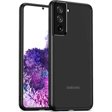 Galaxy S21 Plus Kılıf Lckc Hom Silikon-Siyah
