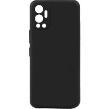 Infinix Hot 12 Kılıf Lckc Biye Silikon-Siyah