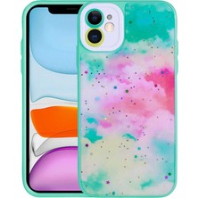 iPhone 11 Uyumlu Kamera Korumalı Sert Desenli Lckc Pami Kapak-No5