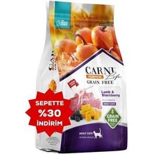 Carni Life Pumpkin Tahılsız Kuzu ve Böğürtlen Yetişkin Kedi Maması 5kg
