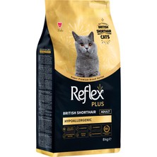 Reflex Plus British Shorthair Yetişkin Kedi Maması 8kg