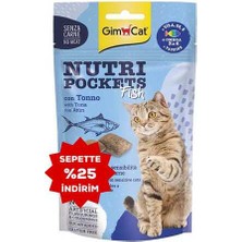 Gimcat Nutri Pockets Ton Balıklı Kedi Ödülü 60GR