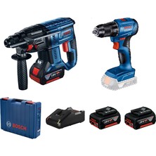 Bosch Gbh 180-LI + Gsr 185-LI + 2 x 4.0 Ah Çantalı Set