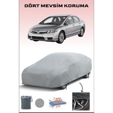 Breen Honda Civic 7 Hatchback 5d ile Uyumlu Oto Branda, Araba Brandası, Su ve Güneş Geçirmez Araba Çadırı