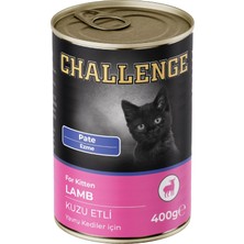 Challenge Pate Kuzu Etli Yavru Kedi Konservesi 400GR