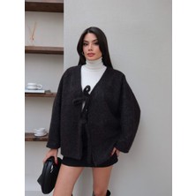 Çift Bağcıklı Kırçıllı Ceket