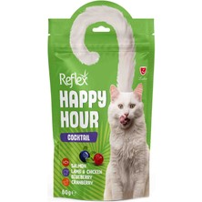 Reflex Happy Hour Kokteyl Kedi Ödül Maması 60GR