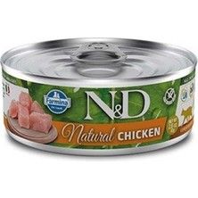 Nd Natural Tavuklu Yetişkin Kedi Konservesi 80GR
