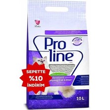 Proline Bentonit Kedi Kumu Lavanta Kokulu 10LT