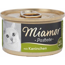 Miamor Pastete Tavşanlı Yetişkin Kedi Konservesi 85GR