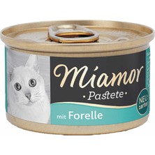 Miamor Pastete Alabalıklı Yetişkin Kedi Konservesi 85GR