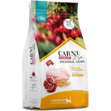 Carni Life Cranberry Ancestral Grain Tavuk ve Nar Kısırlaştırılmış Kedi Maması 5kg
