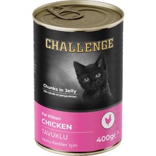 Challenge Tavuklu Yavru Kedi Konservesi 400 gr