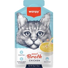 Wanpy Kediler Için Tavuk Eti Çorbası 50GR