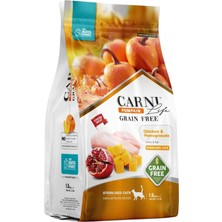 Carni Life Pumpkin Tahılsız Tavuk Etli ve Narlı Kısırlaştırılmış Kedi Maması 1,5kg