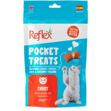 Reflex Pocket Treats Seçici Yetişkin Kedi Ödül Maması 60GR