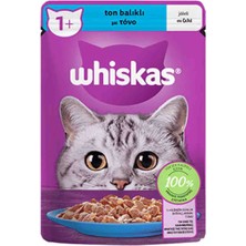 Whiskas Ton Balıklı Jöleli Yetişkin Kedi Konservesi 85GR