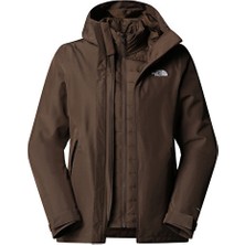 The North Face W Carto Mono Triclimate Hooded Jacket Kadın Outdoor Ceketi NF0A8D3D1OI1 Kahverengi