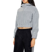 F21 Kapüşonlu Yüksek Yaka Ceket