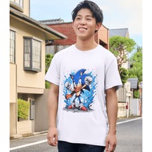 Sonic Çocuk Tişört Sonic Unisex Yetişkin Tişört Sonic Tişört