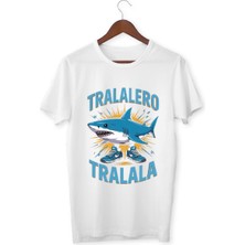 Tralalero Tralala Tişört Tralalero Tralala Çocuk T-Shirt Tralalero Tralala Yetişkin Unisex Tişört