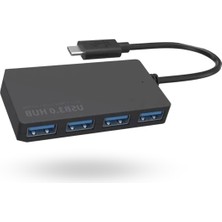 Büro Ev Ofis Cihazları Için Siyah Usbc-Usb3.0 Çevirici