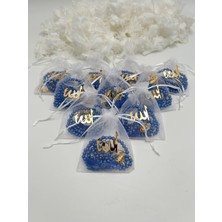 Lena Gift Workshop Hediyelik Lafızlı Kesede Inci Tesbih ( 10 Adet ) ( Mevlid - Hac - Umre -Bohça)