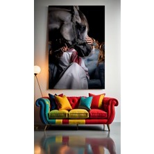 Özkacar Group Güzel Bir Arap Atı V1 Ev Duvar Salon Güzellik Salonu Ofis Dükkan Dekarasyon Kanvas Tablo