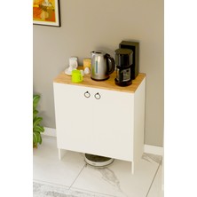 Kabi Iki Kapaklı Çok Amaçlı Dolap Erzak Dolabı Kiler Dolabı Mutfak Dolabı