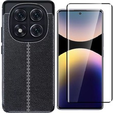 Vendas Xiaomi Redmi Note 14 Pro 4G Uyumlu Kılıf Vendas Niss Silikon Kapak + Polymer Nano Ekran Koruyucu