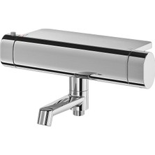 Banyo Bataryası, Krom Kaplama, 150 Mm, Termostatik