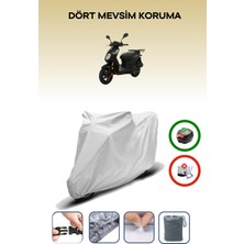 Sym Xpro 125 Arka Çanta Uyumlu Motosiklet Branda Su Geçirmez Dayanıklı Kumaş