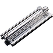 ALMITAL SERVO Krom, otomatik kapı kapatıcı (kapı itme yayı, bahçe kapısı, oda kapısı, daire kapısı kapatıcı)