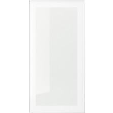 Cam Kapak, Cam-Beyaz, 40X80 cm