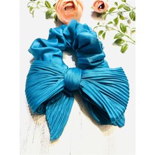 Saten Fiyonklu Şık Toka